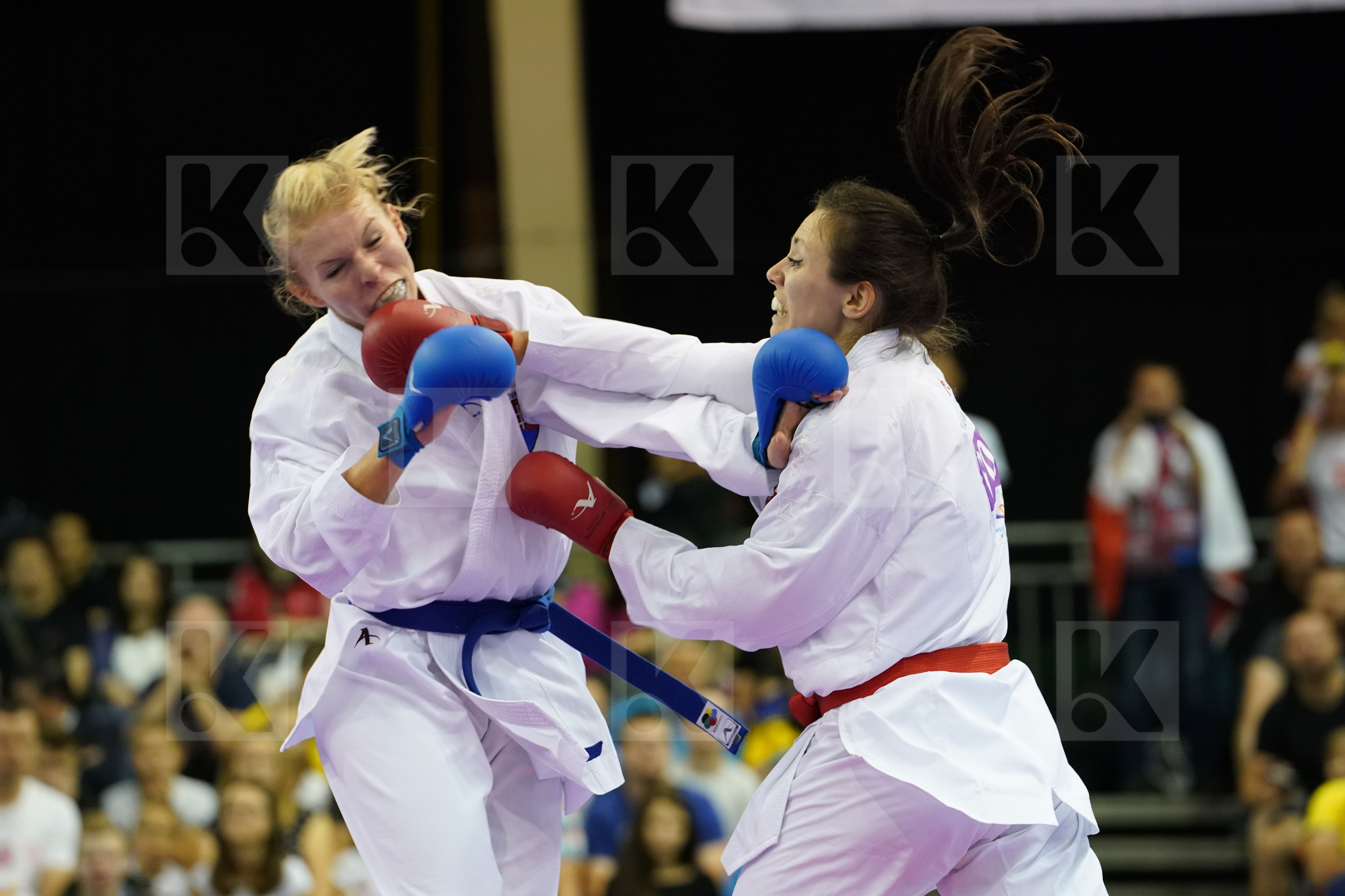Female Kumite -61kg Gradowska Justyna Poland Slovakia Suchankova Ingrida